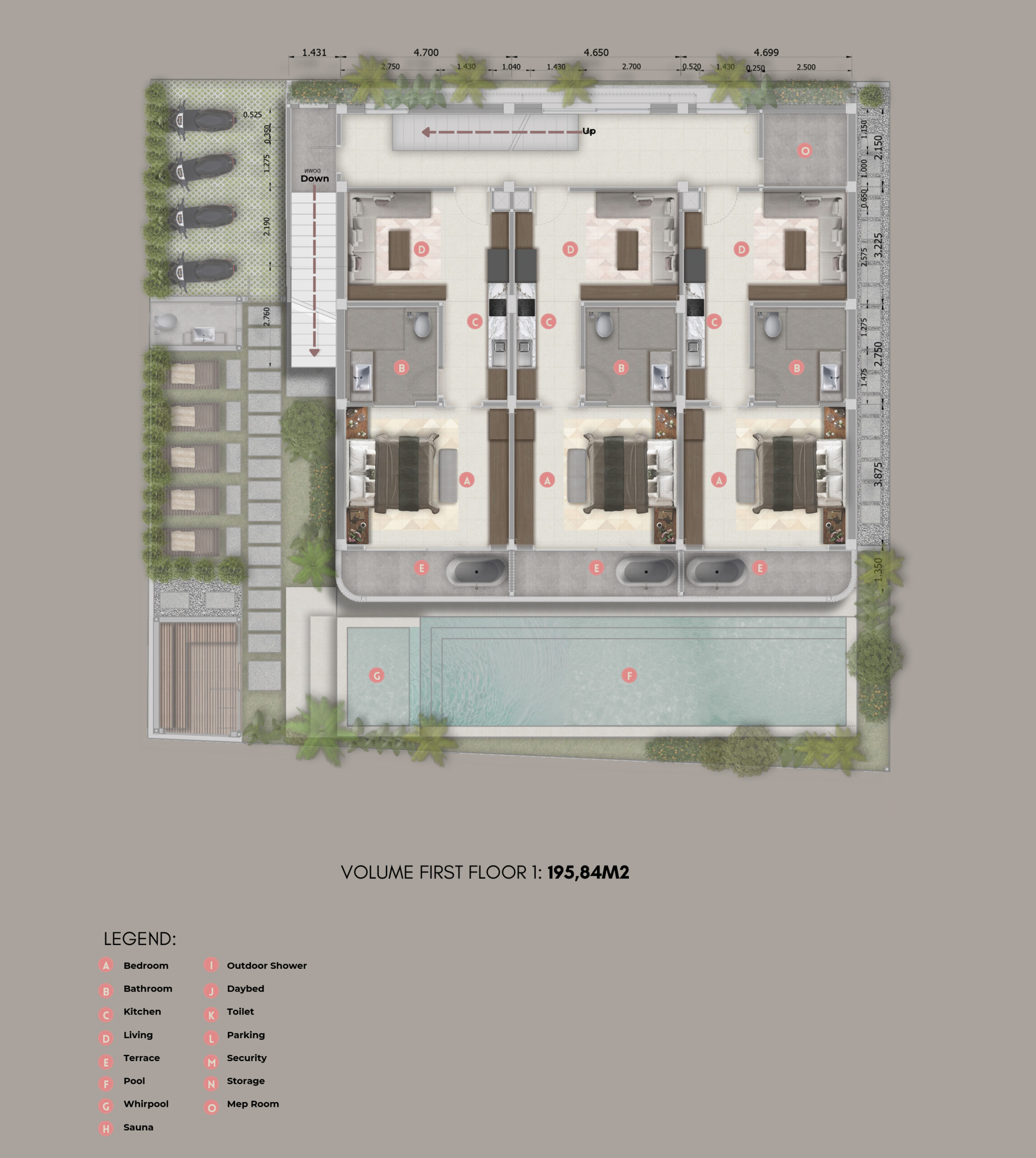 Grundriss 1. OG Liva 2.0 - Bali Immobilien