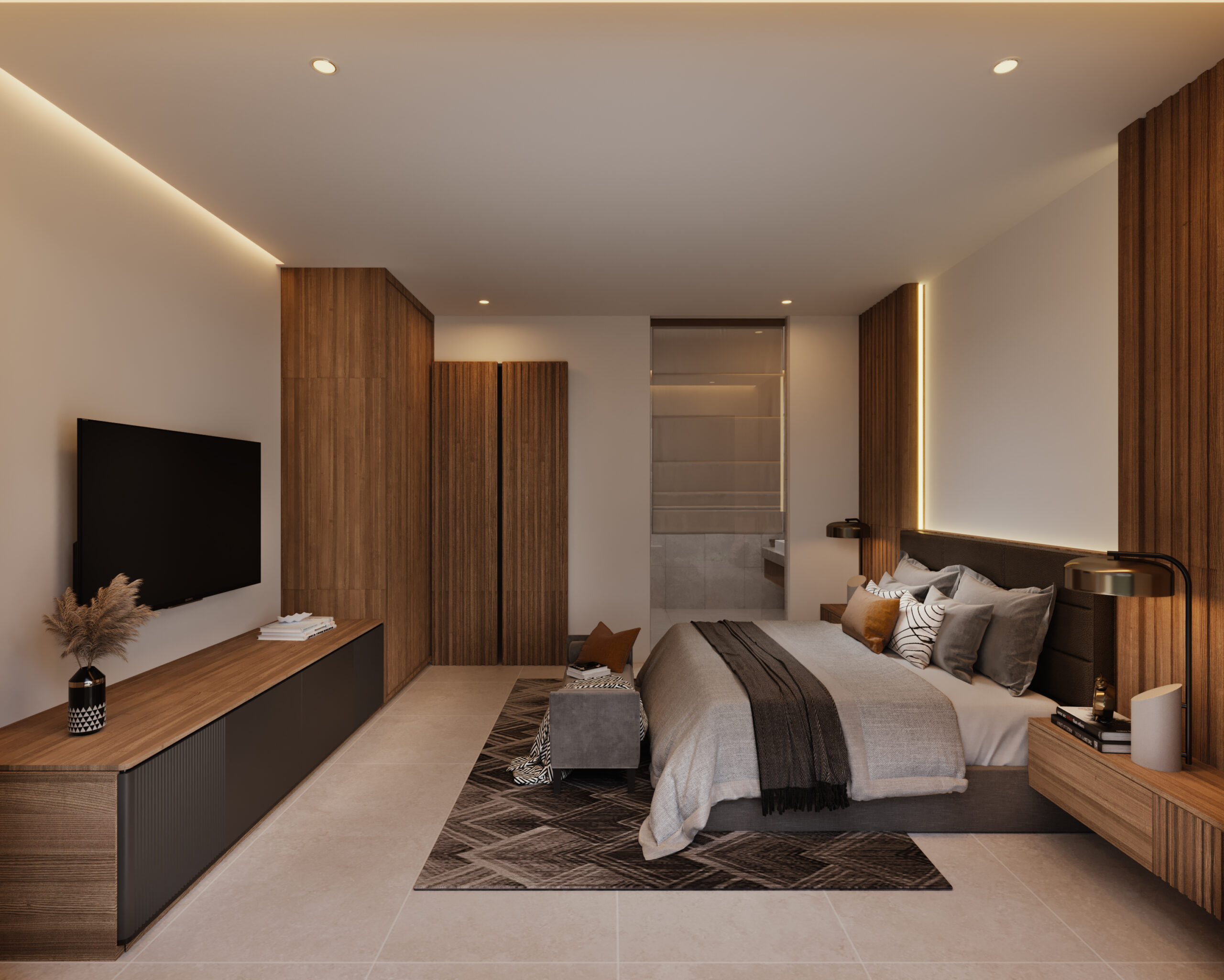 Schlafzimmer seitliche Ansicht Liva 2.0 - Bali Immobilien