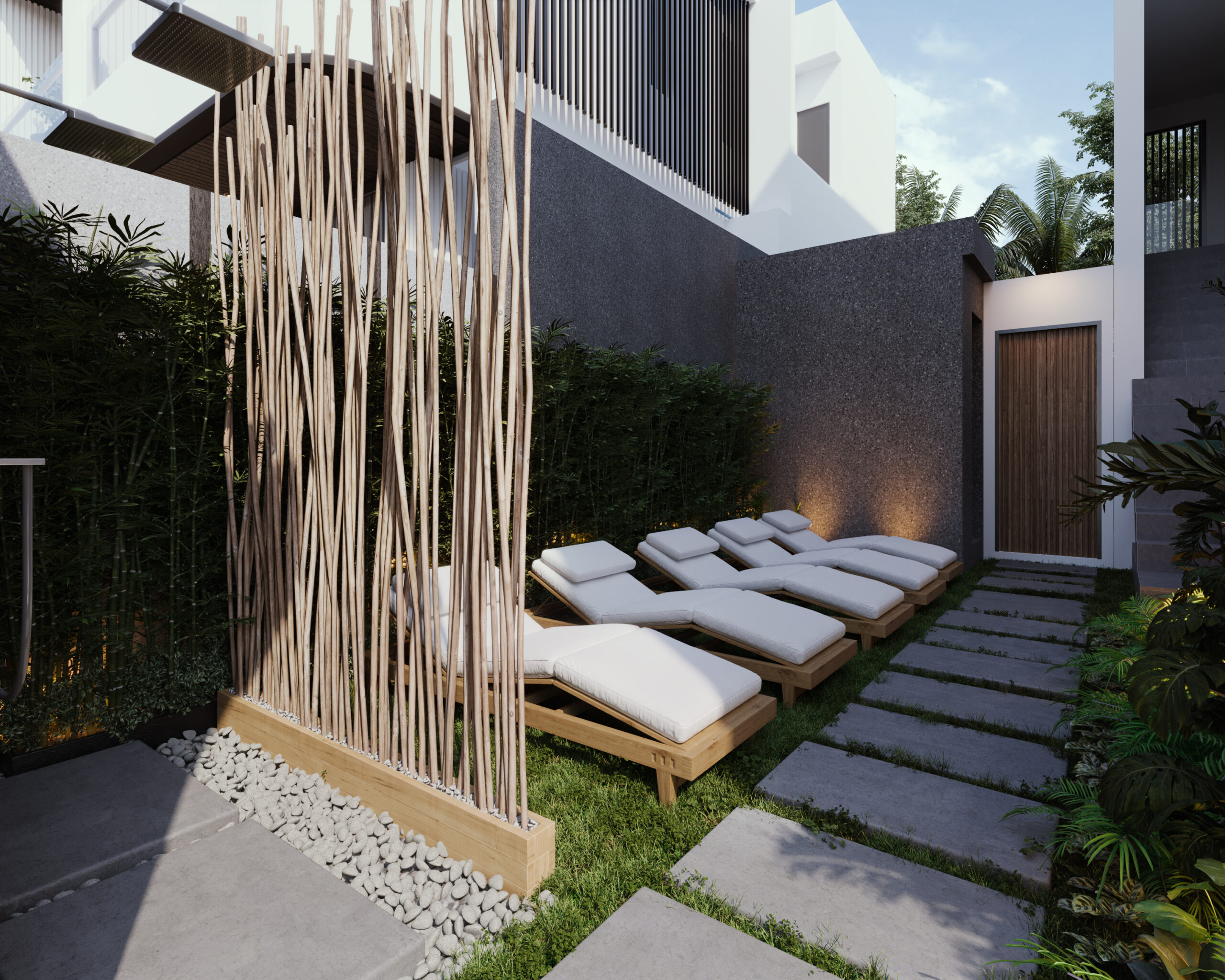 Sonnenliegenbereich Liva 2.0 - Bali Immobilien